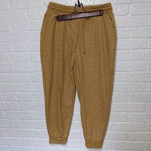 ZENANA EVERYDAY JOGGER SZ XL MUSTARD SOFT SWEATPANTS